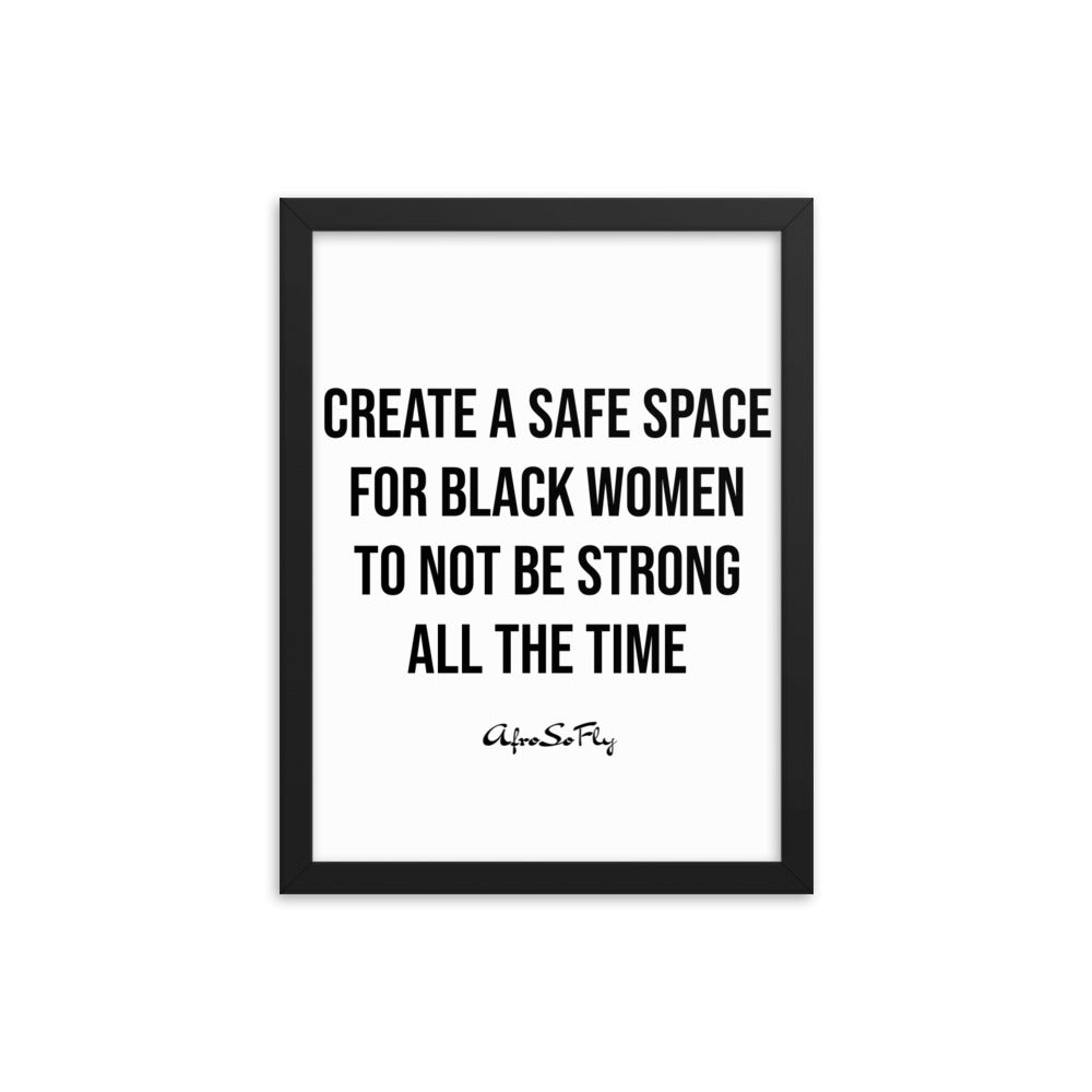 Safe Space Poster
