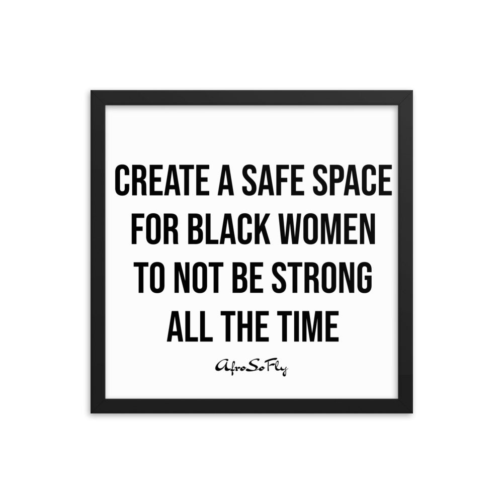 Safe Space Poster