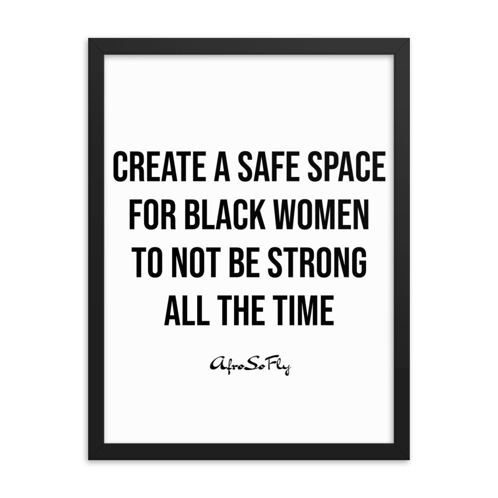 Safe Space Poster