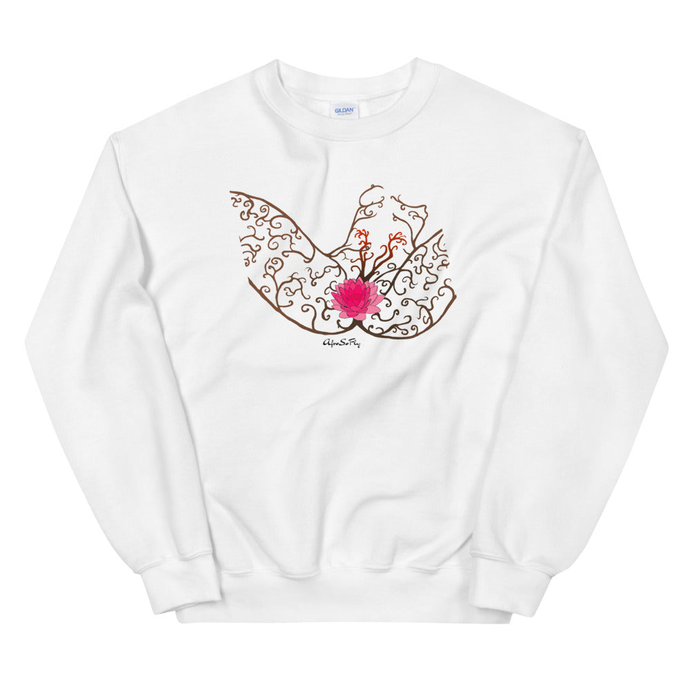 Lotus Flower Womb Sweatshirt