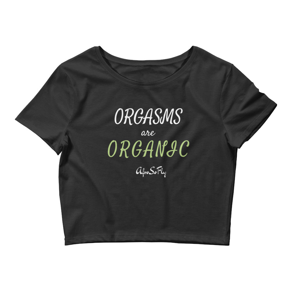 Orgasmic Crop Tee