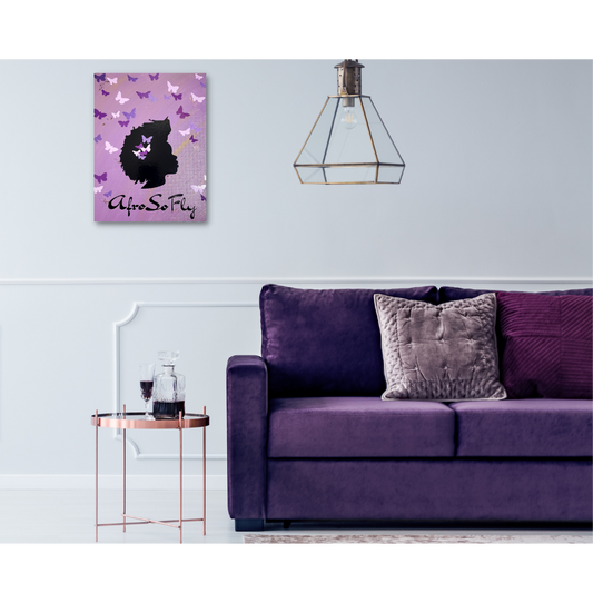 Kahawia Canvas (Lavender)