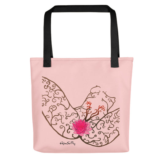 Lotus Flower Womb Tote