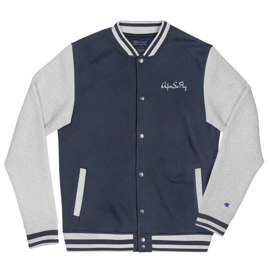 AfroSoFly Champion Bomber Jacket