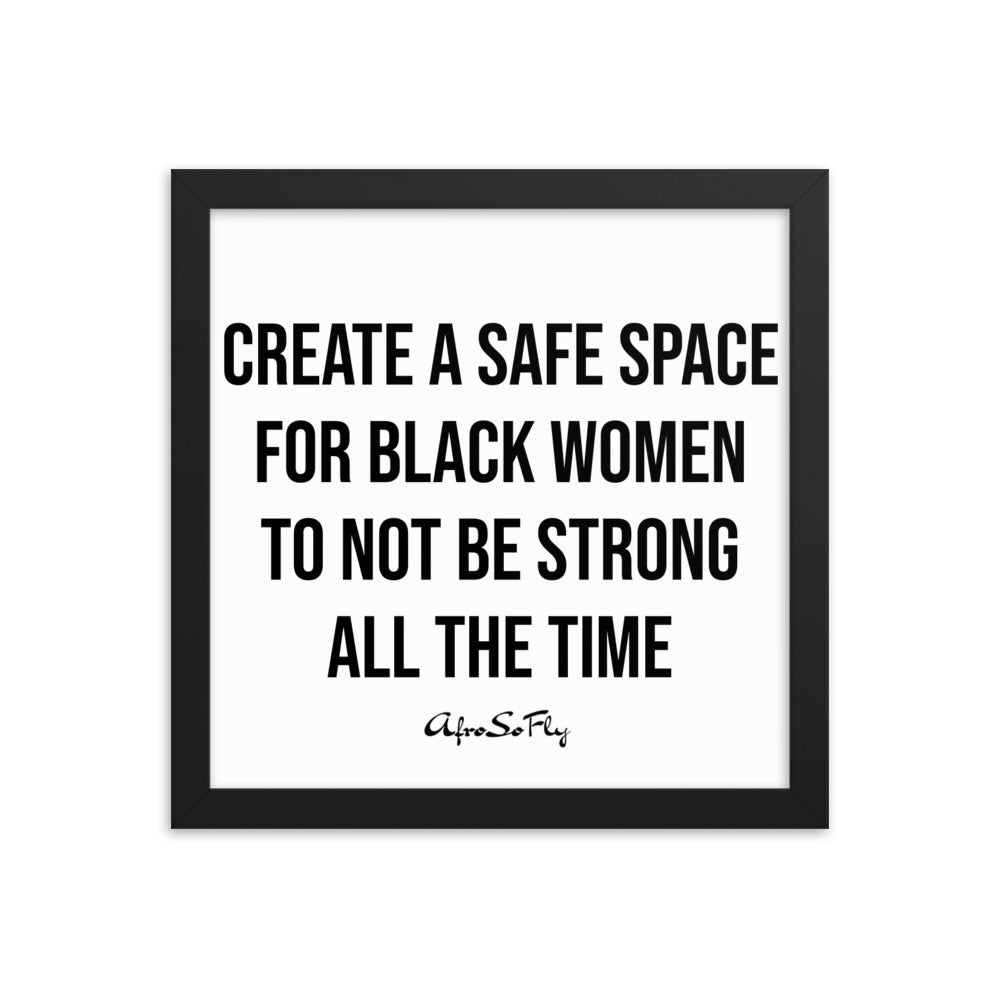 Safe Space Poster