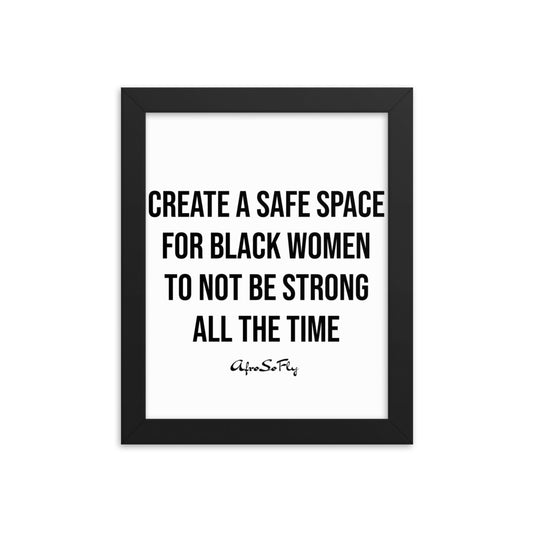 Safe Space Poster