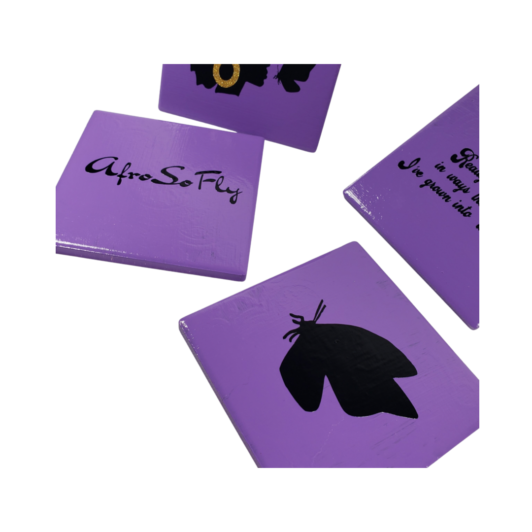 Kiva Coaster Set (Lavender)