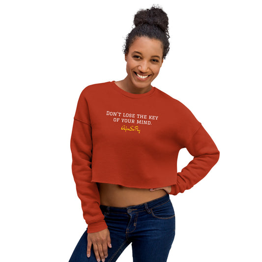Mental Keys Crop Sweatshirt
